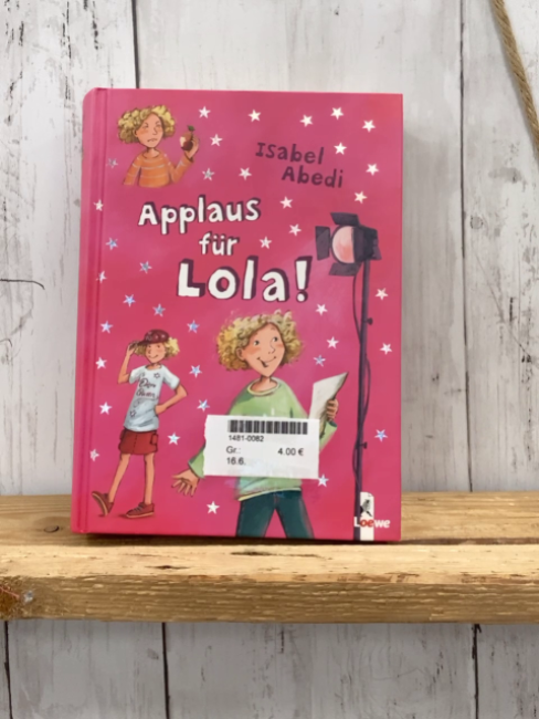  Buch Applaus für Lola!
