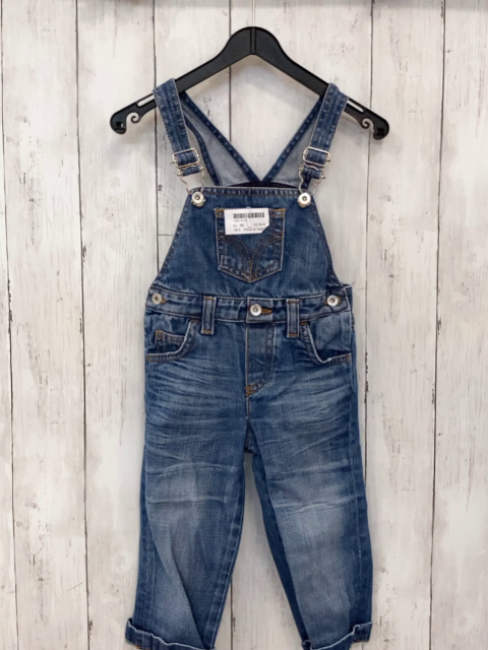 Dolce & Gabbanna Latzhose Gr. 86  blau Jeans