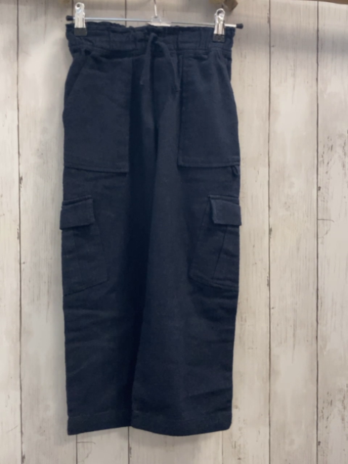 zara Hose Gr. 122  blau Kordel