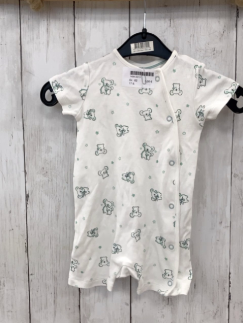  Playsuit Gr. 62  weiß mint Koala