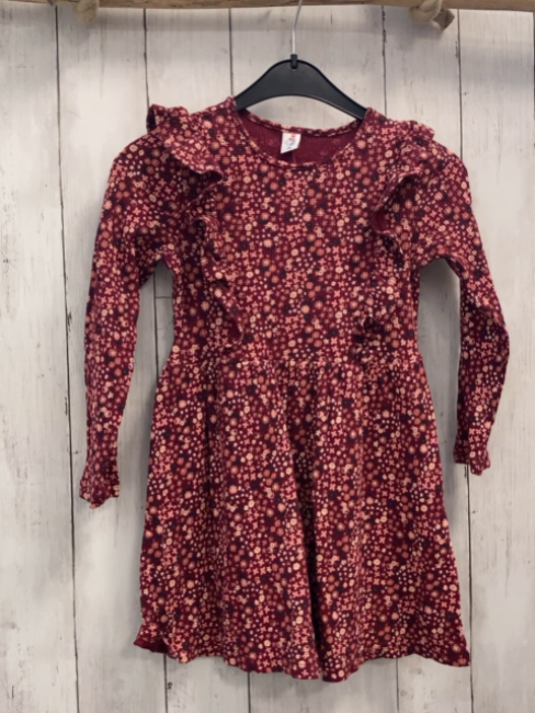  Kleid Gr. 116  beerenton Blumen