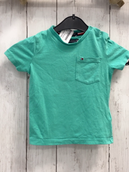 Tommy Hilfiger  T-Shirt  Gr. 80  türkis 