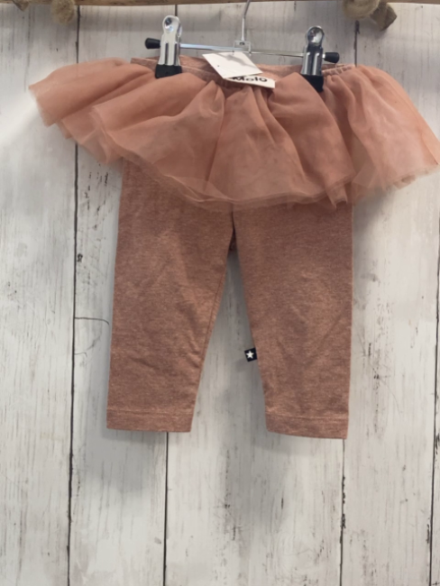 Molo  Leggings Gr. 68  lachs Tüllrock