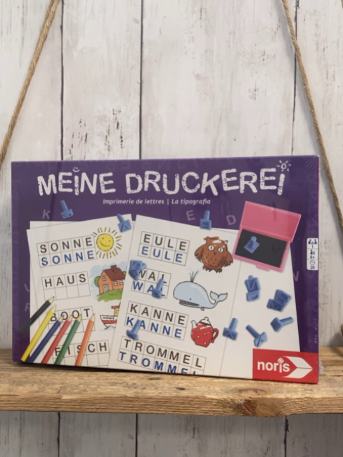 neu  Kreativspiel  Meine Druckerei 