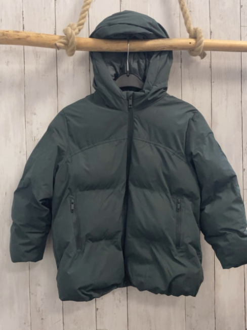 Zara  Winterjacke  Gr. 122  oliv Kapuze 
