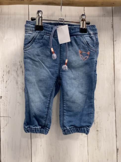 Staccato Hose Gr. 62  blau jeans Kordel