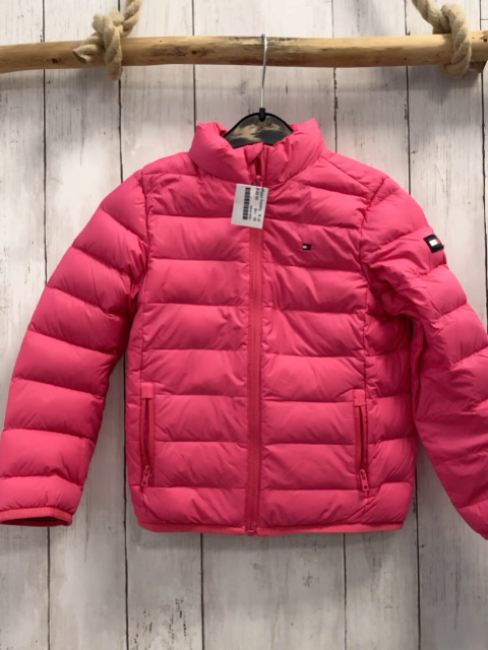 Tommy Hilfiger Jacke Gr. 116  pink gesteppt