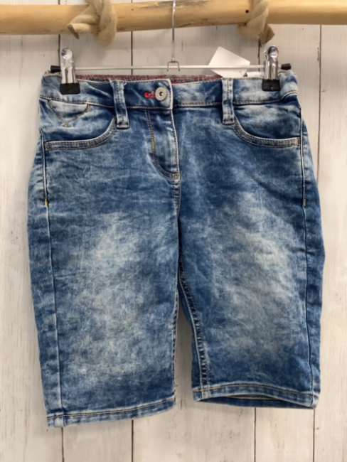 S´Oliver Shorts Gr. 158  blau washed Look  Bund verstellbar