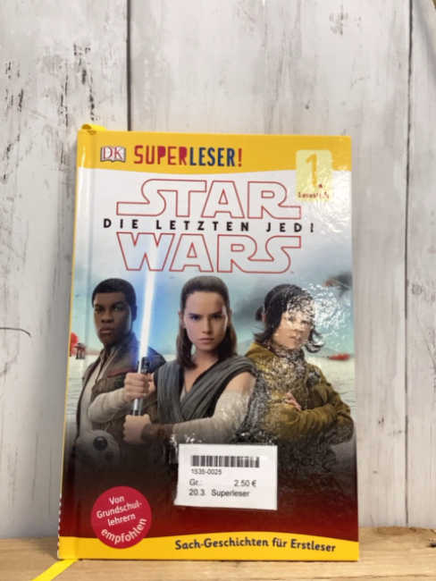 Superleser Leselernbuch Star Wars Die letzten Jedi