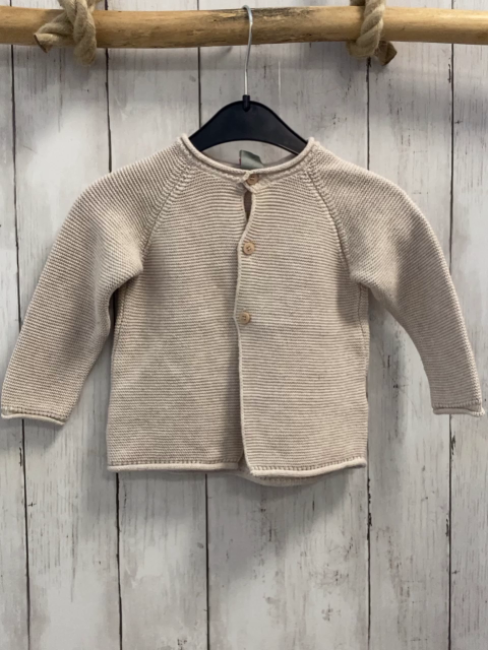 Kanz Strickjacke  Gr. 74  hellgrau 