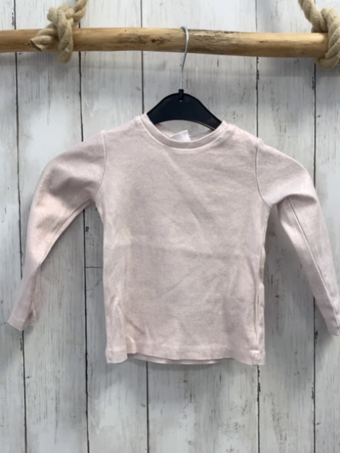zara Pullover Gr. 98  rosa glitzernd