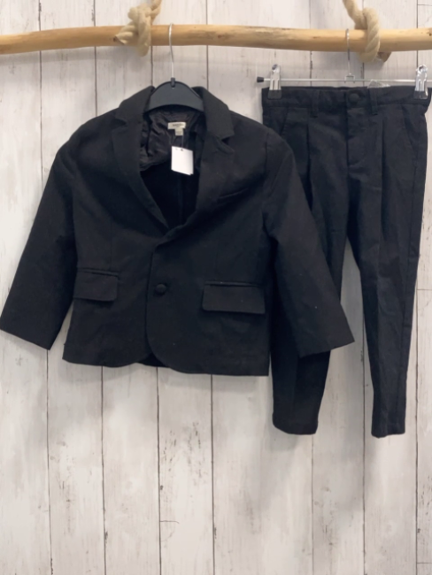 Mango 2tlg Anzug Gr. 110  schwarz