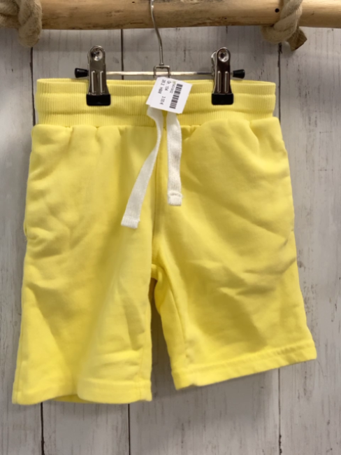 H&M  Shorts  Gr. 104  gelb weiße Kordel 