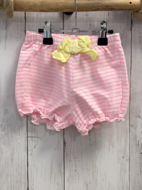 Billieblush  Shorts  Gr. 74  weiß pink Strefien gelbe Schleife 