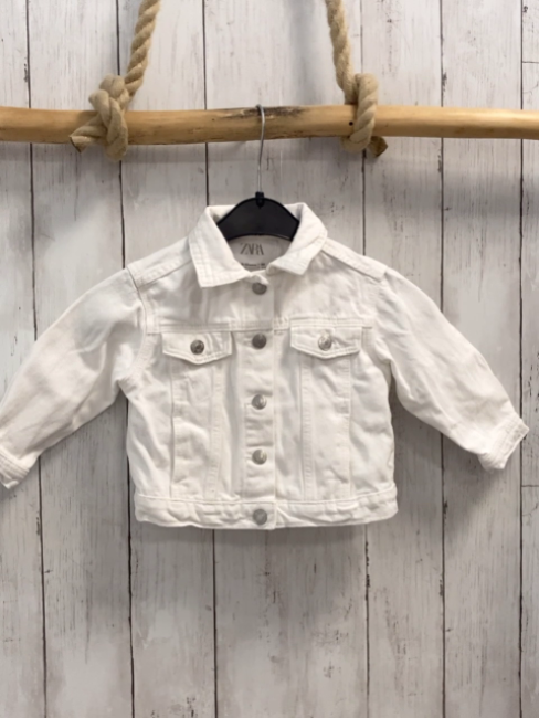 Zara  Jacke  Gr. 80  weiß 