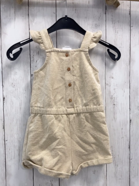 Obaibi Playsuit Gr. 86  gold Glitzer
