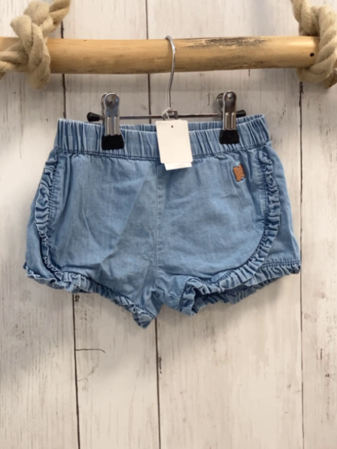 carrement beau Shorts Gr. 92  blau Jeans