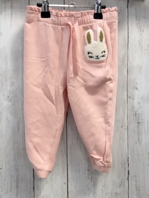 H&M Jogginghose Gr. 86  rosa Hase Kordel