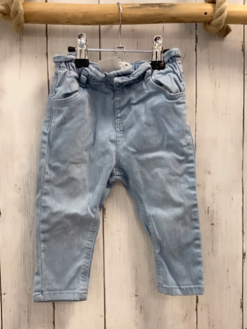 zara Hose Gr. 80  blau Jeans 