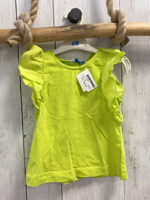 Mayoral T-Shirt Gr. 92  hellgrün Rüsschen