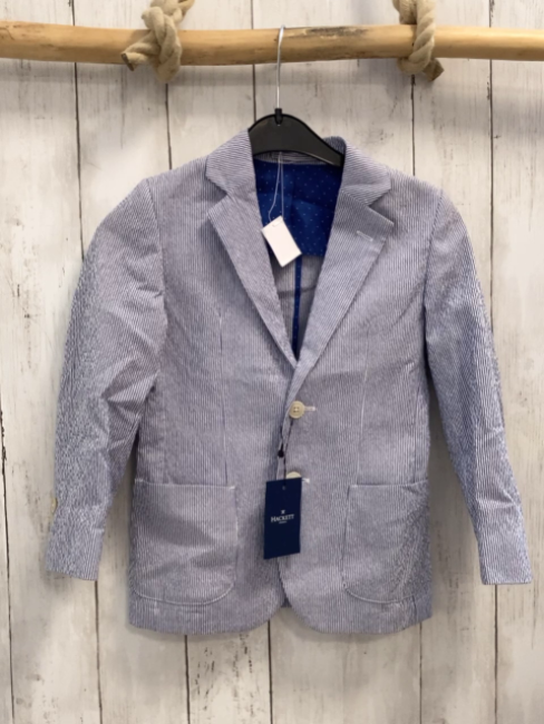 Hackett neu Sakko Gr. 110  blau weiß gestreift NP 195 €