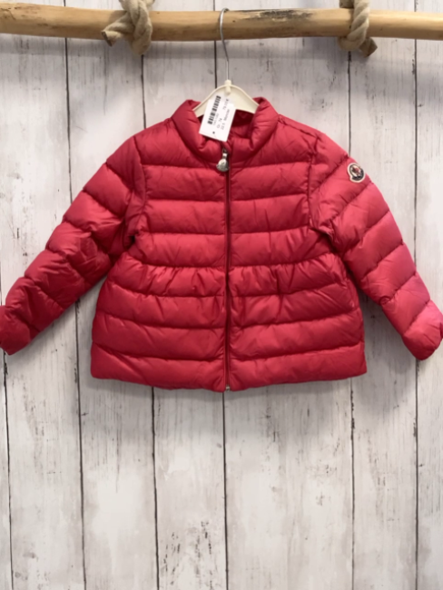 Moncler Jacke Gr. 74  rot gesteppt