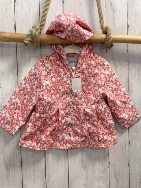 Obaibi Regenjacke Gr. 80  rosa Orangen 