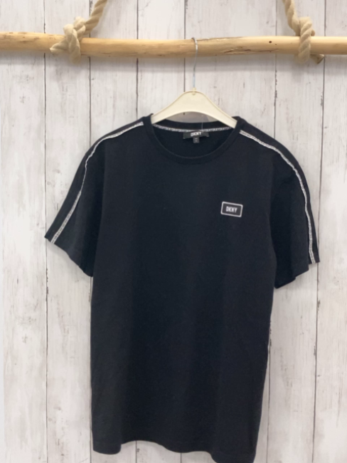 DKNY T-Shirt  Gr. 158  schwarz Schrift 