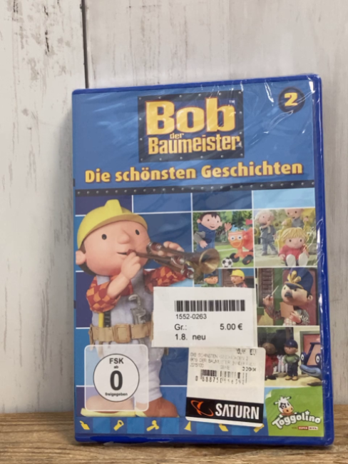 neu DVD  Bob der Baumeister 