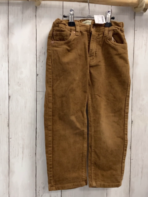 stitch & Stone Hose Gr. 110  ocker Kord Bund verstellbar