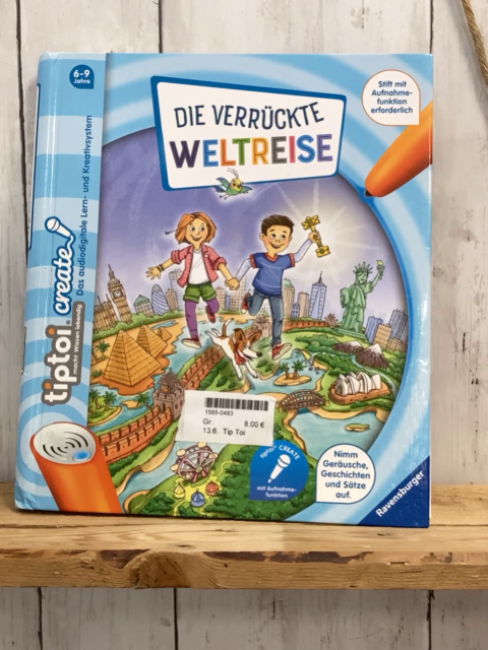 Tip Toi  Pappbuch Die verrückte Weltreise 