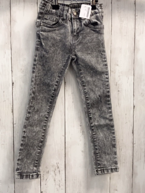   Hose  Gr. 104  grau Jeans Bund verstellbar