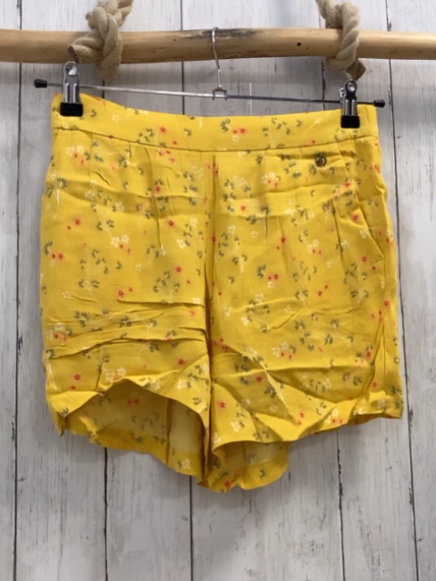 s´Oliver  Shorts  Gr. 158/164  gelb Blumen 