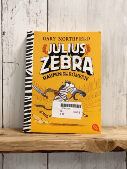 Taschenbuch Julius Zebra: Raufen mit den Römern
