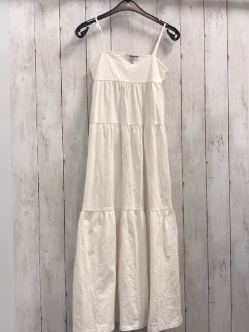 H&M  Kleid  Gr. 134/140  weiß Spagettiträger 