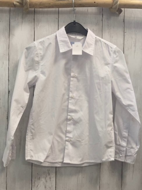 H&M  Hemd  Gr. 122  weiß 