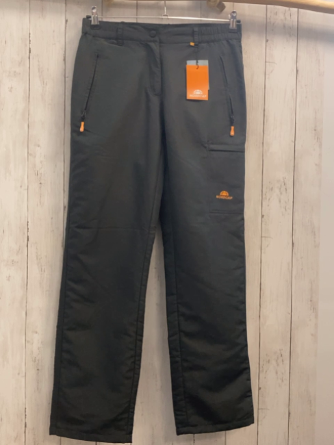 neu Nordcap  Thermohose  Gr. 38  grau orange Schrift + Zipper 