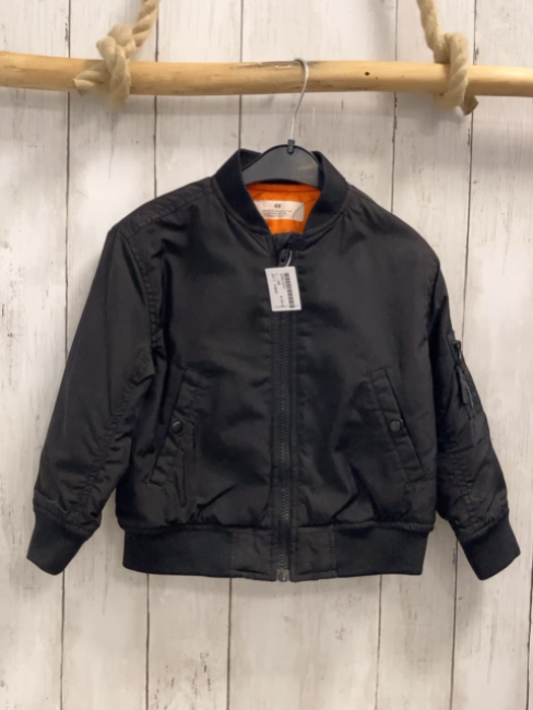 H&M  Jacke  Gr. 98  schwarz 