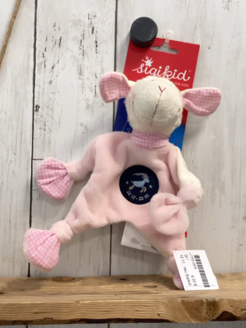 neu Sigikid  Plüschspielzeug  rosa Schnubbelhase 