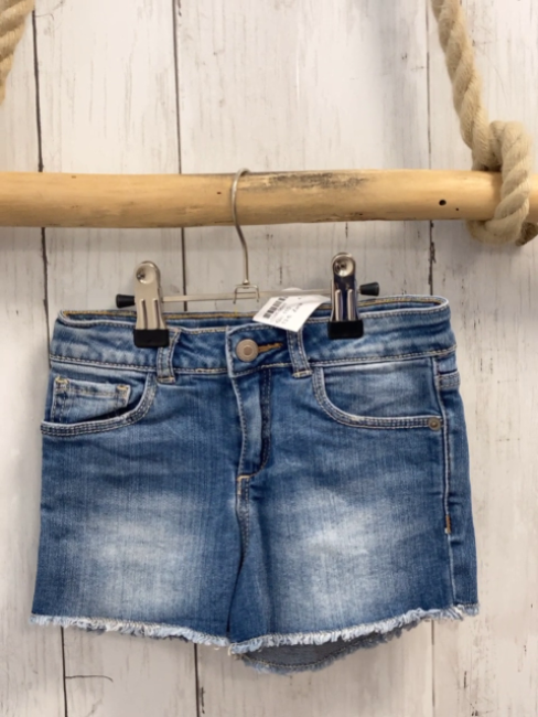 Zara  Shorts  Gr. 110  blau Jeans Bund verstellbar 
