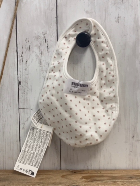 neu zara Lätzchen weiß rote Blumen