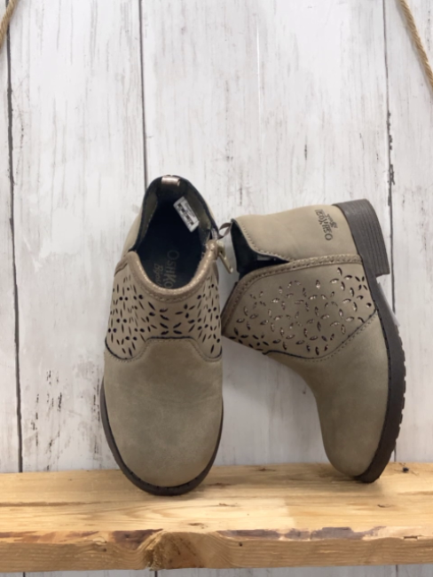 Oshkosh  Stiefeletten  Gr. 25  grau mit Glitzerdruck 