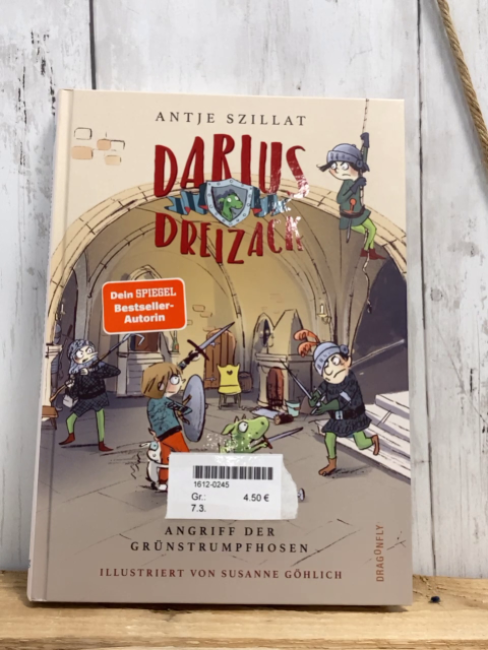  Buch Darius Dreizack: Angriffder Grünstrumpfhosen