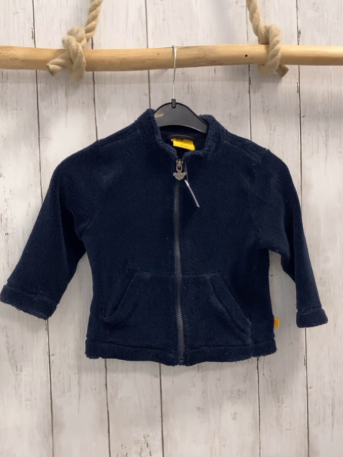 Steiff Plüschjacke Gr. 92  blau
