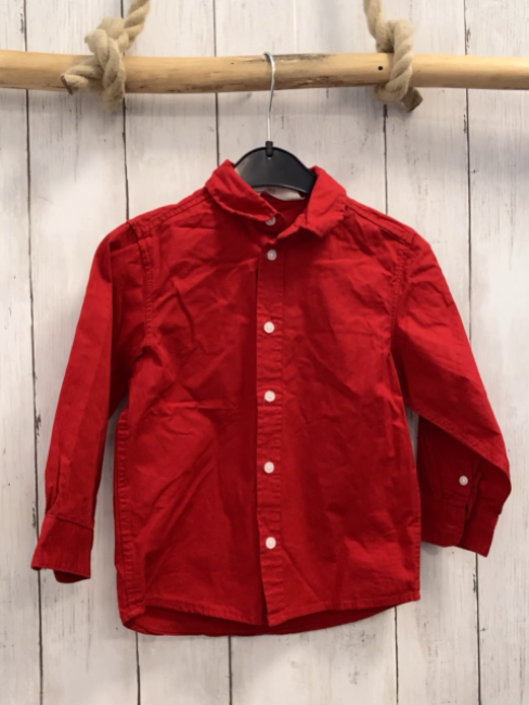 H&M Hemd Gr. 98  rot