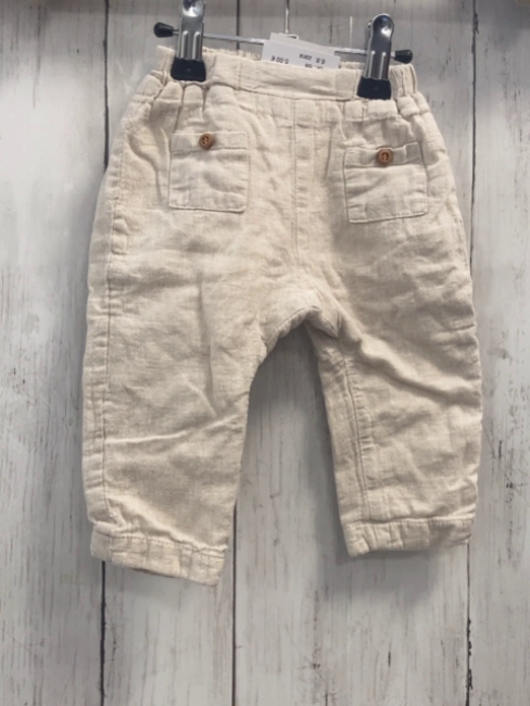 zara  Hose Gr. 68  beige gefüttert 