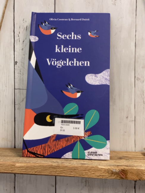   Pappbuch Sechs kleine Vögelchen 