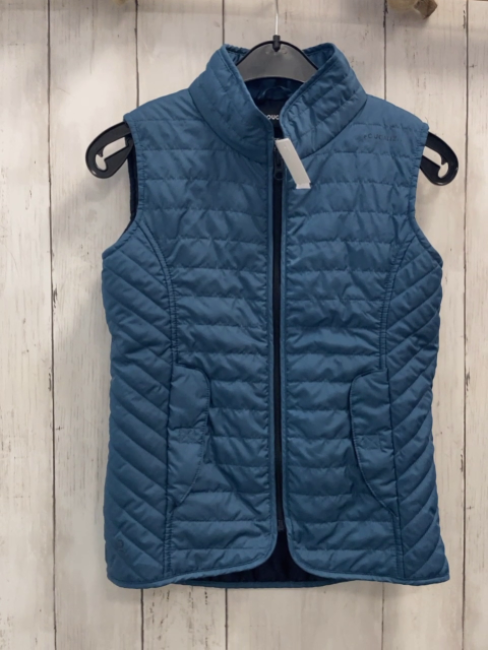 Decathlon  Weste  Gr. 122/128  petrol schwarzer Reißverschluss 