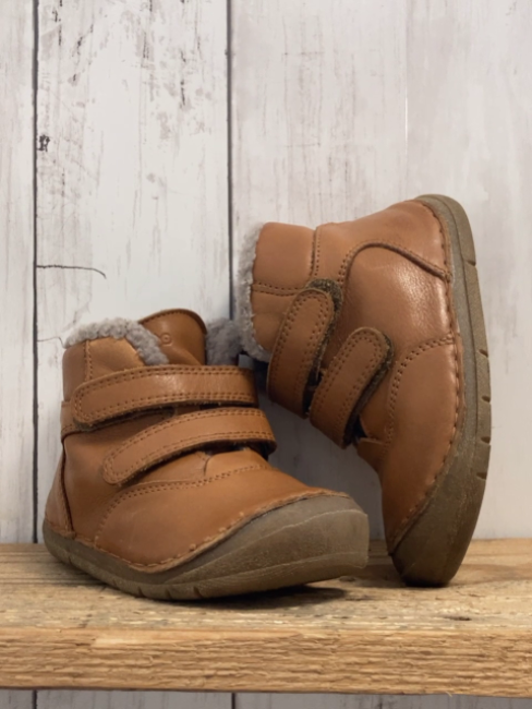 Froddo  Boots  Gr. 22  braun graues Teddyfutter