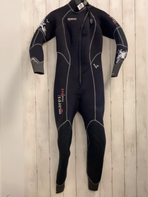 Mares  Neoprenoverall Gr. 158/164  schwarz hellgraue Nähte Flexa 543 Lady 